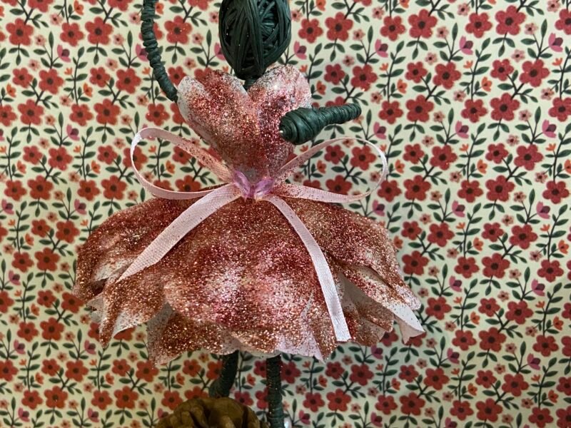 Fée florale décorative artisanale