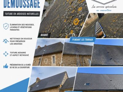 Couvreur / entretien de couvertures