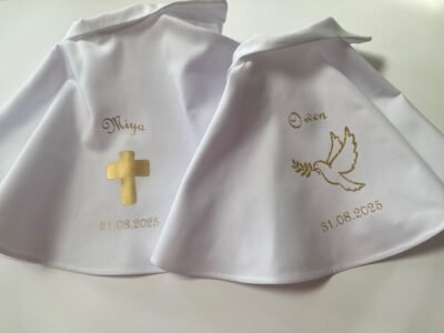 Cape, étole baptême