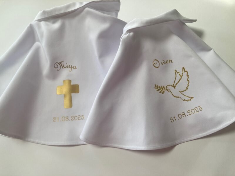 Cape, étole baptême