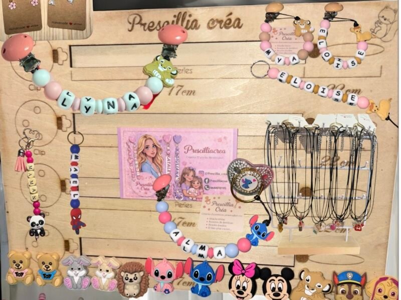 Attache tétine porte clé anneau de dentition etc et bien plus encore vintage Disney rare