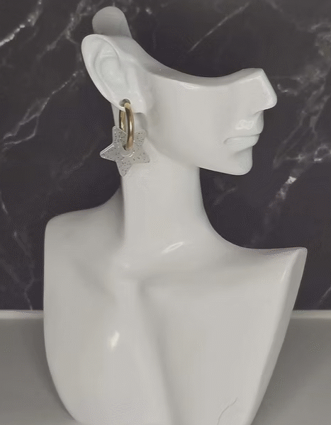 ✨ Boucles d’oreilles interchangeables – Changez de style à volonté