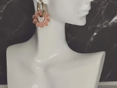 ✨ Boucles d’oreilles interchangeables – Changez de style à volonté