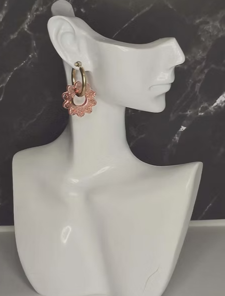 ✨ Boucles d’oreilles interchangeables – Changez de style à volonté