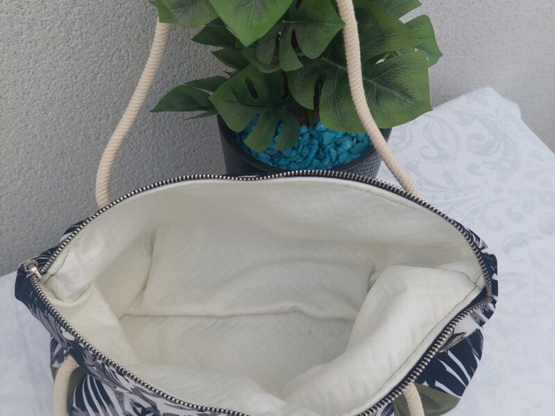 Sac à main tropical & kaki