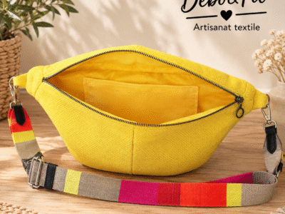 Sac banane XXL jaune