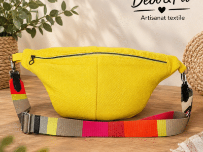Sac banane XXL jaune