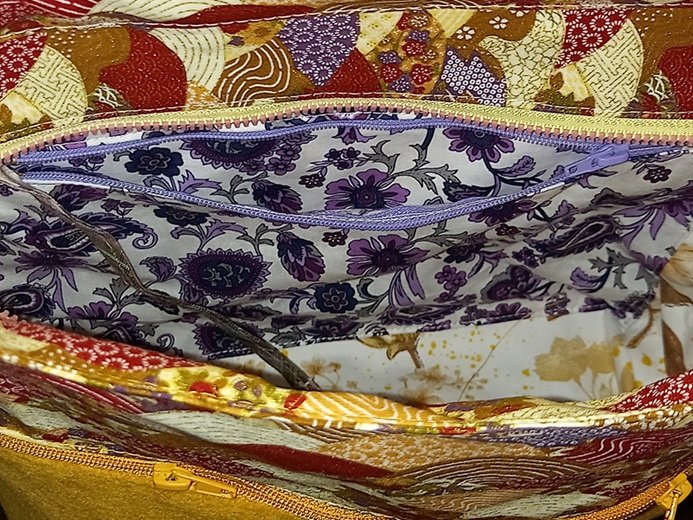 Sac à bandoulière zippé