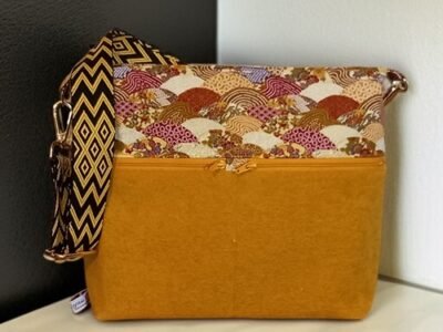 Sac à bandoulière zippé