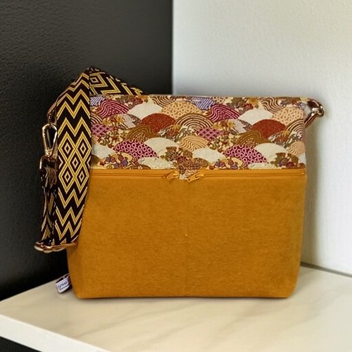 Sac à bandoulière zippé