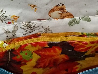 Sac bandoulière "Goupil".