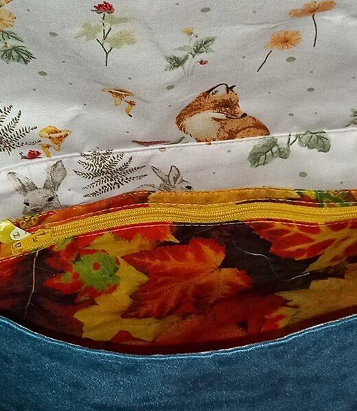 Sac bandoulière "Goupil".