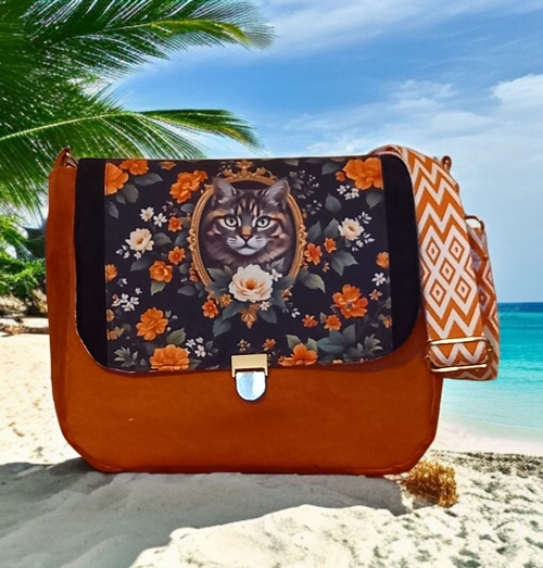 Sac à bandoulière "Mistigris"