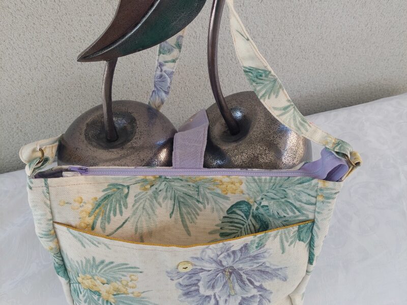 Sac Bandoulière Fleuri Pastel