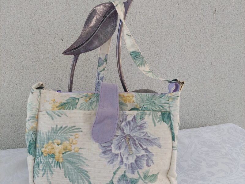 Sac Bandoulière Fleuri Pastel