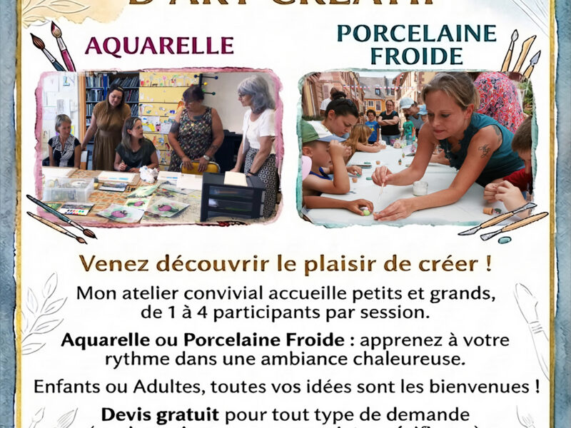 Ateliers d'art créatif