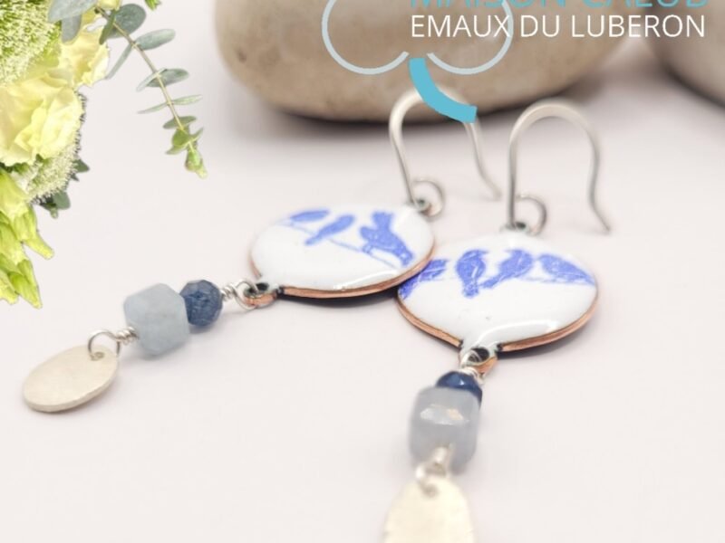 BIJOUX DE CREATEUR EN EMAIL GRAND FEU