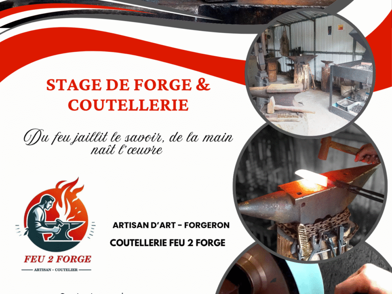 Stage de forge et coutellerie