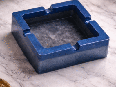 ✨ Cendrier en résine – Fait main ✨