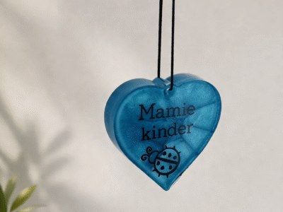 coeur pendant - décoration
