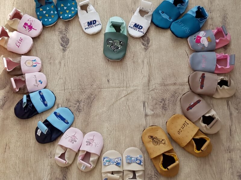 Chaussons et accessoires personnalisés (de la naissance au 48)