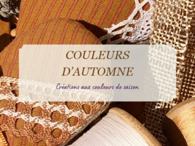 COULEURS D'AUTOMNE - Créations artisanales aux teintes automnales & lavande de Provence - idées cadeaux pour les fans d'Ocres provençales
