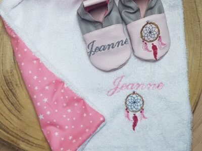 Chaussons et accessoires personnalisés (de la naissance au 48)