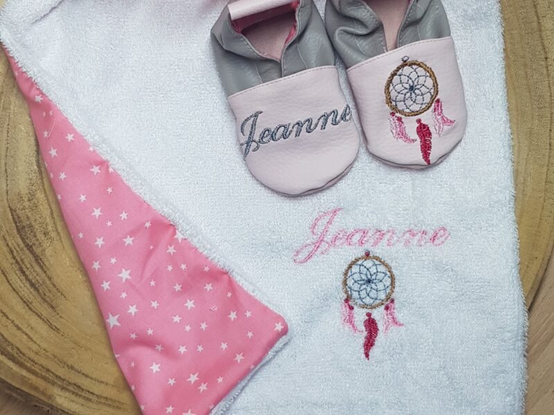 Chaussons et accessoires personnalisés (de la naissance au 48)