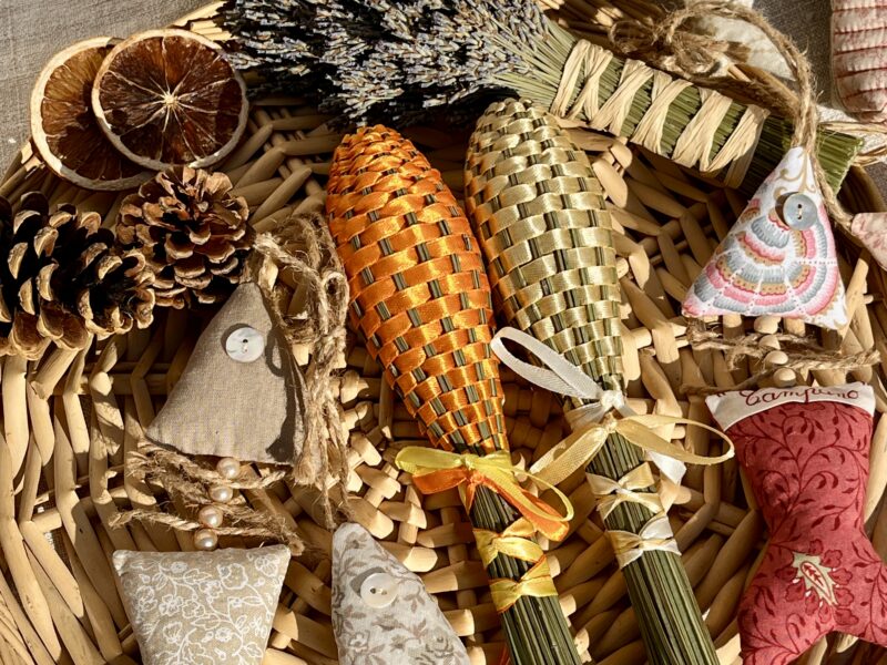 COULEURS D'AUTOMNE - Créations artisanales aux teintes automnales & lavande de Provence - idées cadeaux pour les fans d'Ocres provençales