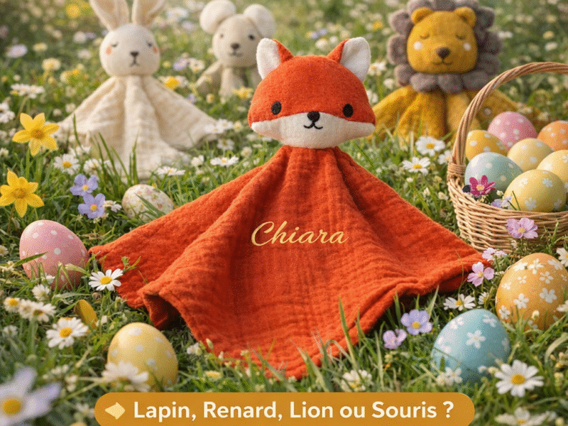 doudous personnalisés Pâques