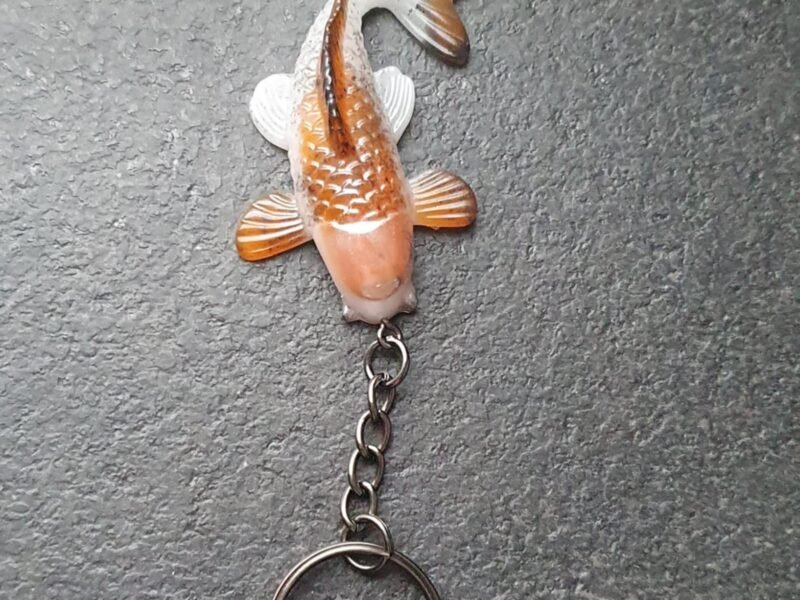 Porte-clés carpe koï