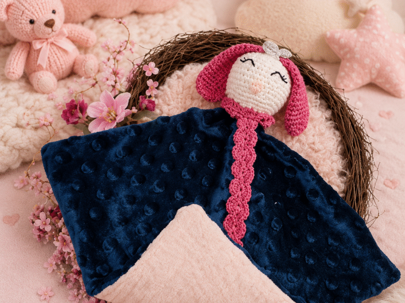 Doudou fait main au crochet