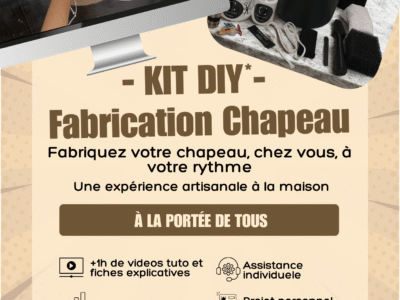 kit de fabrication de chapeau à faire a la maison