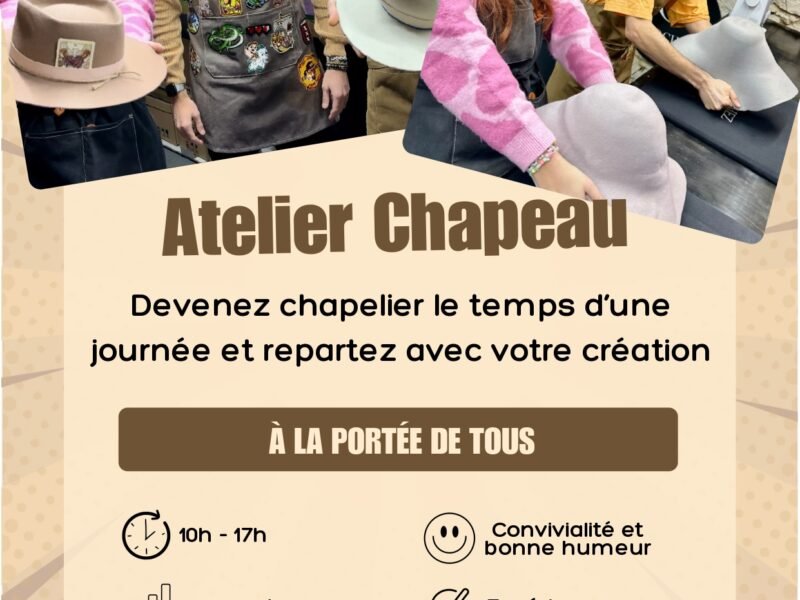 Fabrication de A à Z d'un chapeau en feutre