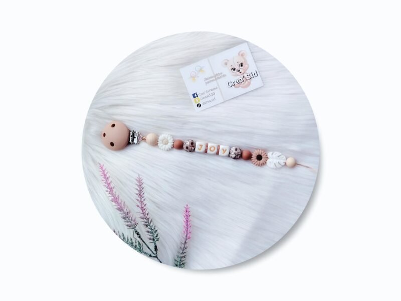 Attache tétine personnalisable au choix