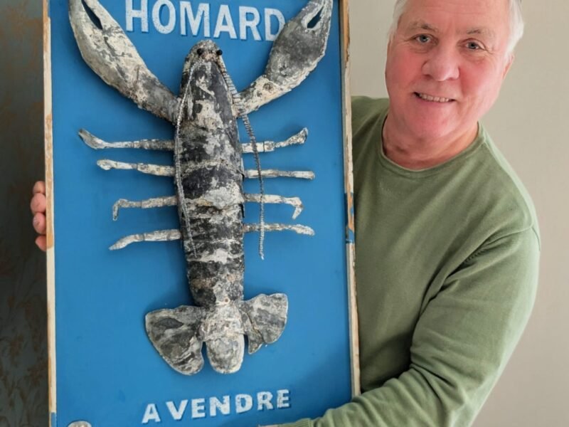 Homard -crabe Bretagne Zinc