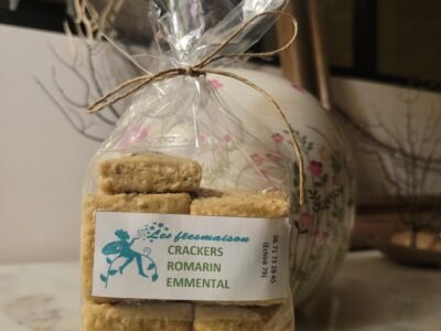 Crackers romarin emmental