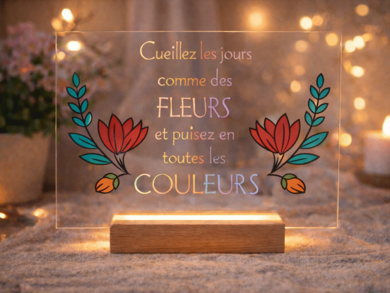 Petit cadre lumineux