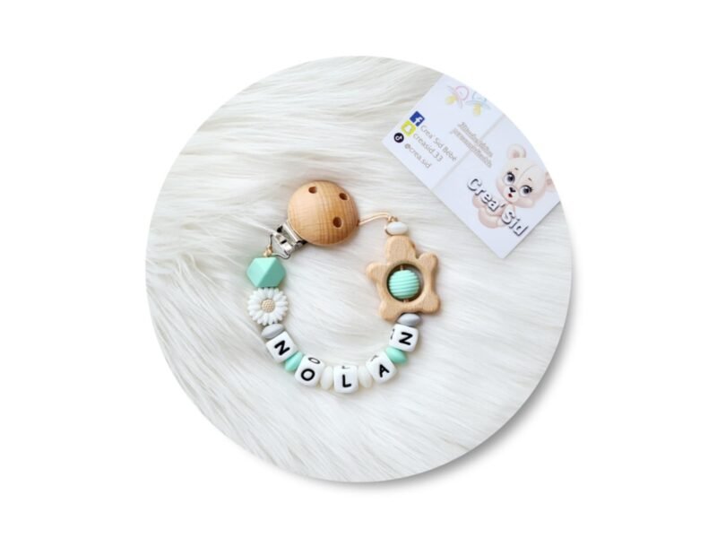 Attache tétine personnalisable au choix