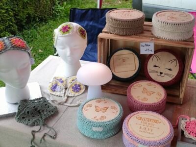 Créatrice d'accessoires crochet et tricot