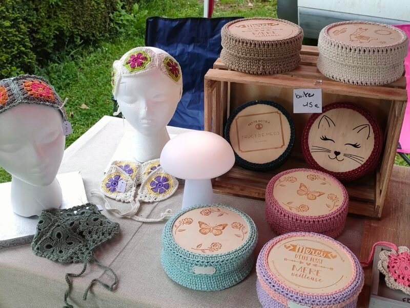 Créatrice d'accessoires crochet et tricot