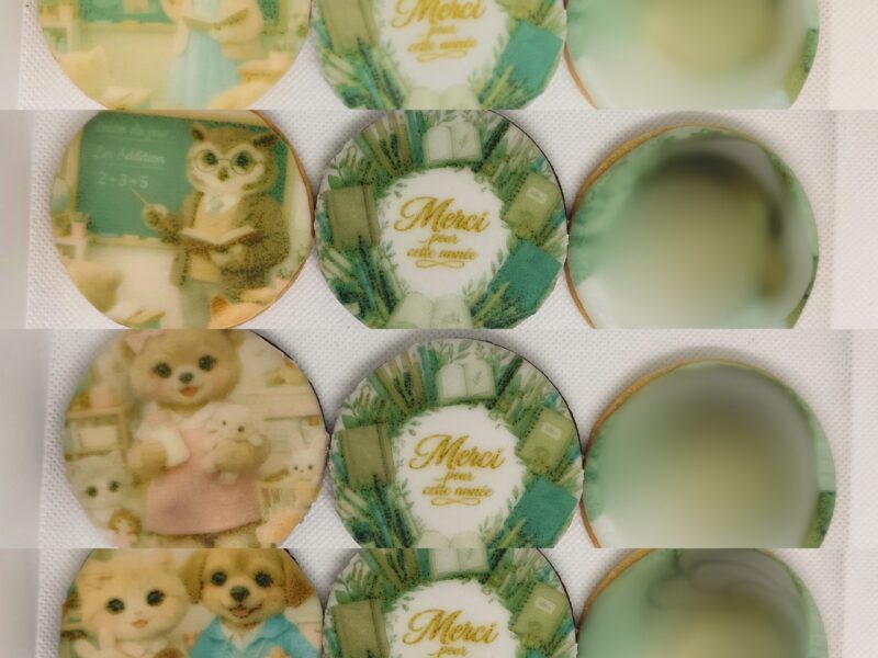 Biscuit personnalisé remerciement
