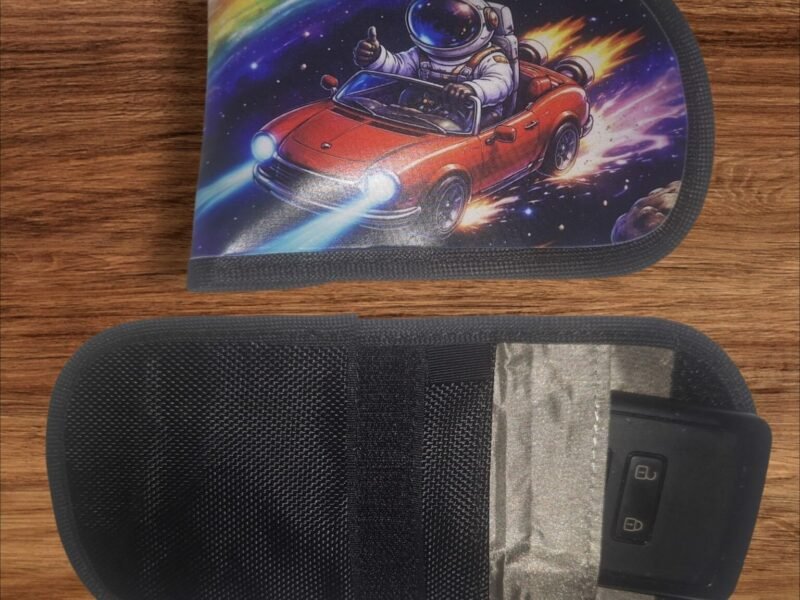 pochette à clé ou carte sans contact de voiture Faraday