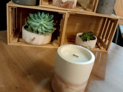 Bougies parfumées artisanales