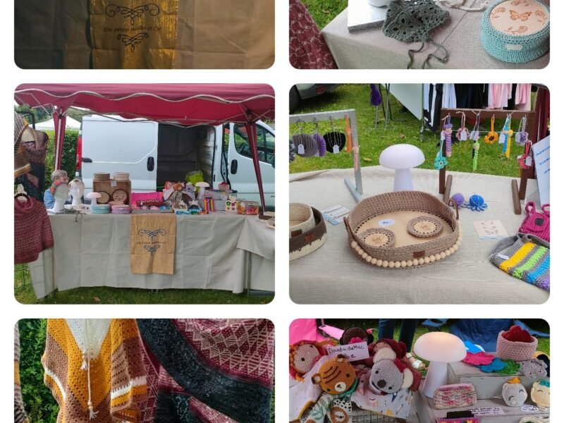 Créatrice d'accessoires crochet et tricot