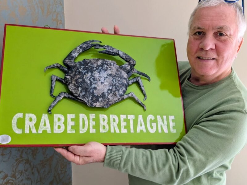 Homard -crabe Bretagne Zinc