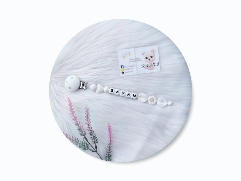 Attache tétine personnalisable au choix