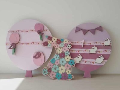 ​✨ NOUVEAUTÉ DÉCO! Le Lot Lapin Fleuri Pastel est là! ✨