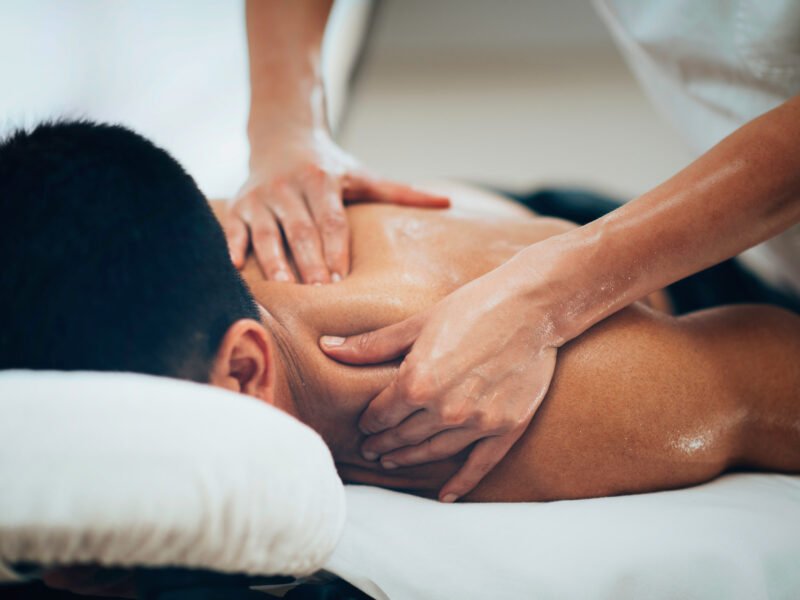 Massage Californien-Suédois à domicile